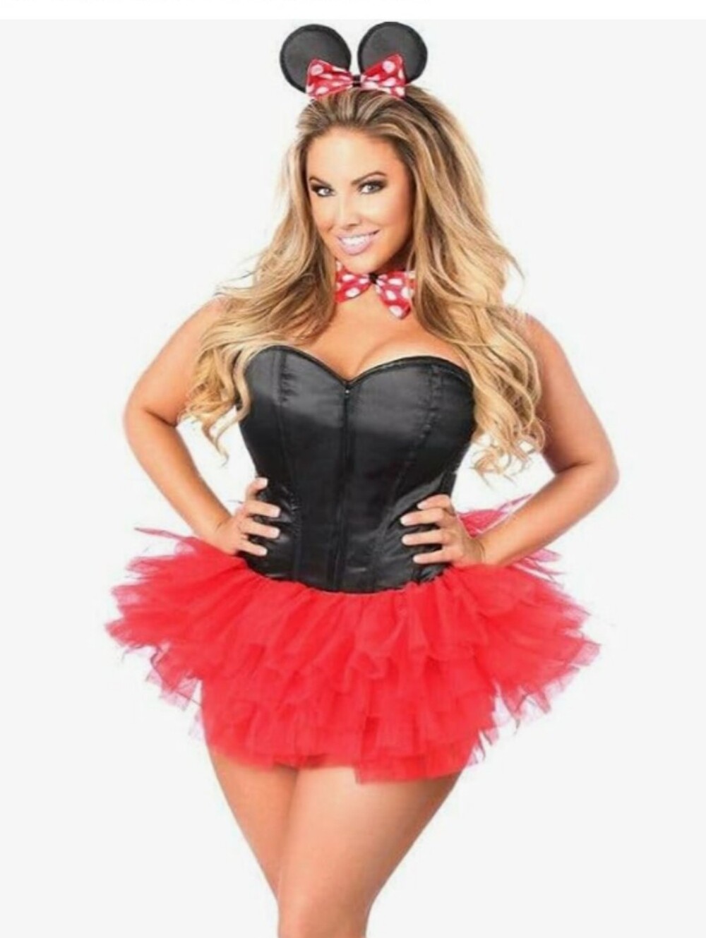 Daisy Corsets Lavish Satin Corset Flirty Mouse Costume Size 5X NEW